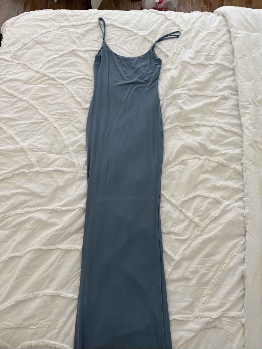 White Fox Boutique Most Popular Maxi Dress Steel - Picture 2 of 4